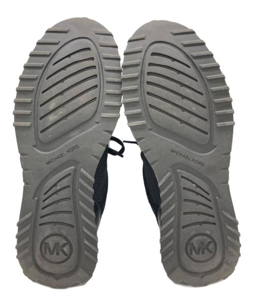 MICHAEL KORS（マイケルコース）MICHAEL KORS (マイケルコース) ローカットスニーカー ブラック×ブラウン サイズ:10の古着・服飾アイテム