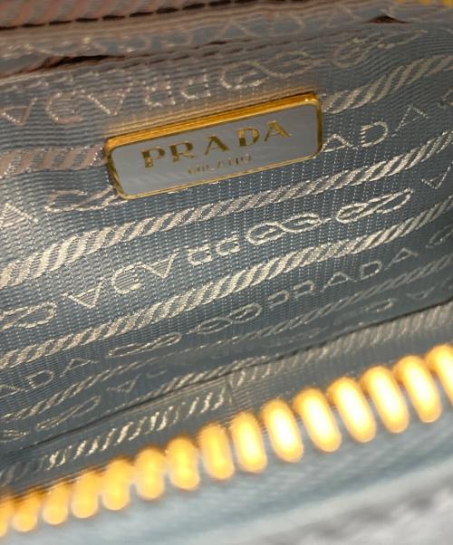 PRADA（プラダ）PRADA (プラダ) ショルダーバッグ ブルーの古着・服飾アイテム