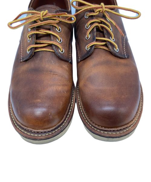 RED WING（レッドウィング）RED WING (レッドウィング) Work Oxford Round-toe ブラウン サイズ:27cmの古着・服飾アイテム