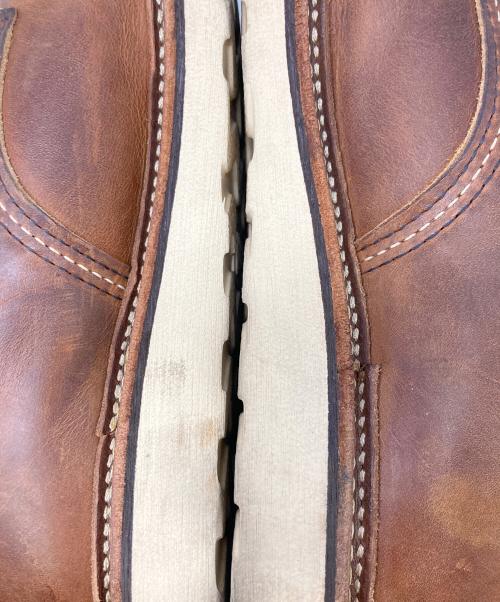 RED WING（レッドウィング）RED WING (レッドウィング) Work Oxford Round-toe ブラウン サイズ:27cmの古着・服飾アイテム
