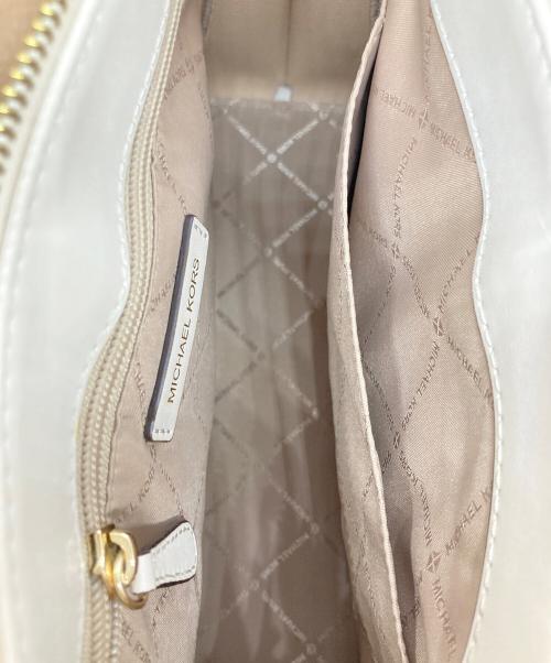 MICHAEL KORS（マイケルコース）MICHAEL KORS (マイケルコース) EMILIA/トートバッグ アイボリーの古着・服飾アイテム