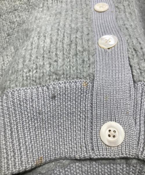 loin.（ロワン）loin. (ロワン) アルパカ混ニットカーディガン グレー サイズ:38の古着・服飾アイテム