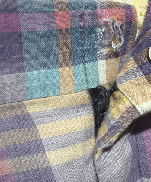 BROOKS BROTHERS（ブルックスブラザーズ）BROOKS BROTHERS (ブルックスブラザーズ) USA製 マドラスチェック パンツ パープル サイズ:不明の古着・服飾アイテム