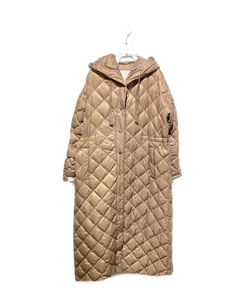 MaxMara（マックスマーラ）MaxMara (マックスマーラ) The Cube ダウンコート ブラウン サイズ:40の古着・服飾アイテム