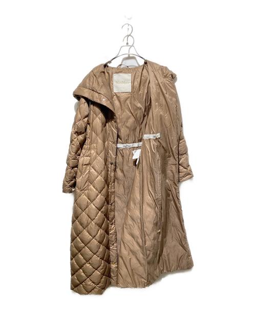 MaxMara（マックスマーラ）MaxMara (マックスマーラ) The Cube ダウンコート ブラウン サイズ:40の古着・服飾アイテム