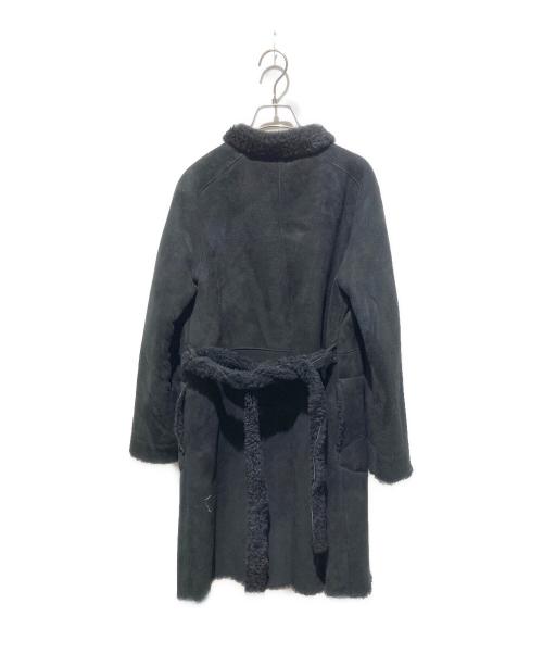 OWEN BARRY（オーエンバリー）OWEN BARRY (オーエンバリー) 英国製 ムートンコート ブラック サイズ:不明の古着・服飾アイテム