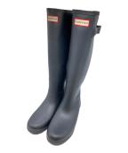 HUNTERハンター）の古着「WMS ORIGINAL REFINED BOOTS/レインブーツ」｜ネイビー