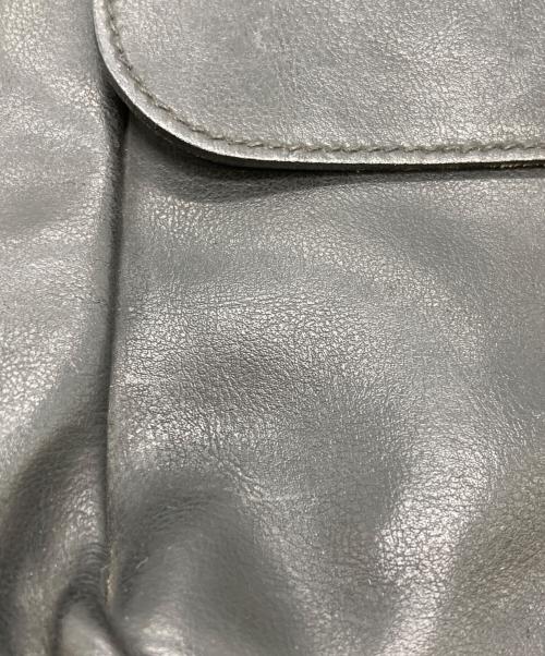 GIANNI VERSACE（ジャンニ・ヴェルサーチ）GIANNI VERSACE (ジャンニ・ヴェルサーチ) レザーリュック ブラックの古着・服飾アイテム