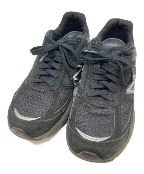 NEW BALANCE（ニューバランス）NEW BALANCE (ニューバランス) ローカットスニーカー ブラック サイズ:24.5ｃｍの古着・服飾アイテム