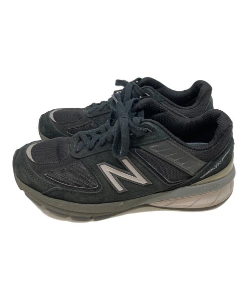 NEW BALANCE（ニューバランス）NEW BALANCE (ニューバランス) ローカットスニーカー ブラック サイズ:24.5ｃｍの古着・服飾アイテム