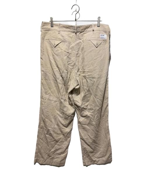Schott（ショット）Schott (ショット) LINEN TROUSERS ベージュ サイズ:36の古着・服飾アイテム