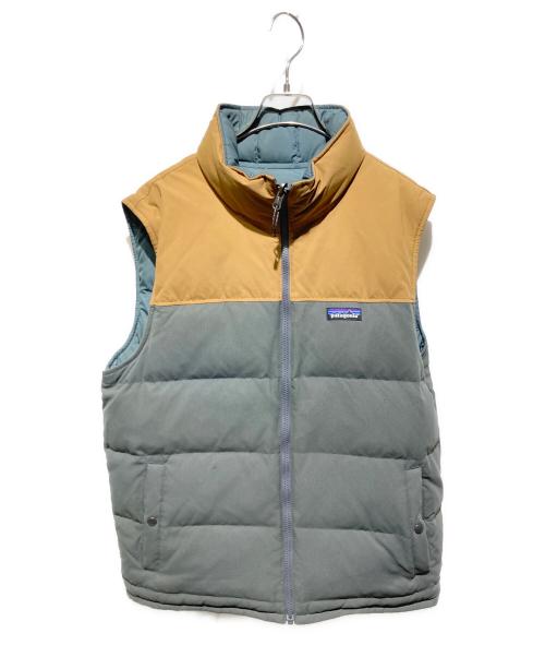 Patagonia（パタゴニア）Patagonia (パタゴニア) リバーシブルビビーダウンベスト グレー サイズ:不明の古着・服飾アイテム