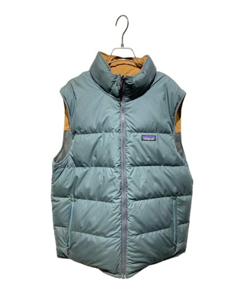 Patagonia（パタゴニア）Patagonia (パタゴニア) リバーシブルビビーダウンベスト グレー サイズ:不明の古着・服飾アイテム