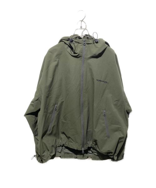 NOMANUAL（ノーマニュアル）NOMANUAL (ノーマニュアル) フーデッドジャケット グリーン サイズ:Ｌの古着・服飾アイテム