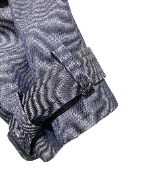 Aresense（アーセンス）Aresense (アーセンス) トレンチコート インディゴ サイズ:38の古着・服飾アイテム