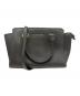 MICHAEL KORS（マイケルコース）の古着「セルマ ミディアム トップ ジップ サッチェル/ショルダーバッグ」｜ブラック