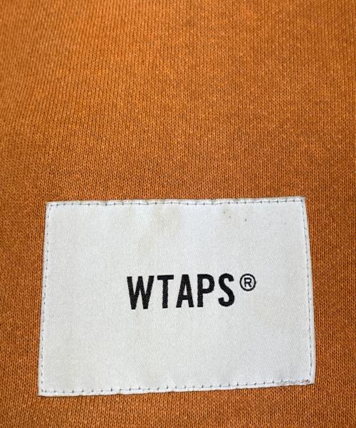 WTAPS（ダブルタップス）WTAPS (ダブルタップス) COLLEGE DESIGN HOODED オレンジ サイズ:02の古着・服飾アイテム