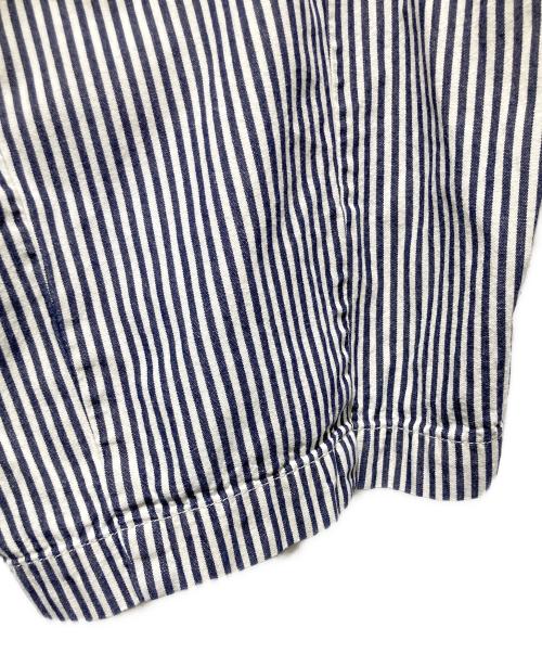 HARVESTY（ハーベスティー）HARVESTY (ハーベスティー) STRIPES CIRCUS PANTS ネイビー×ホワイト サイズ:2の古着・服飾アイテム