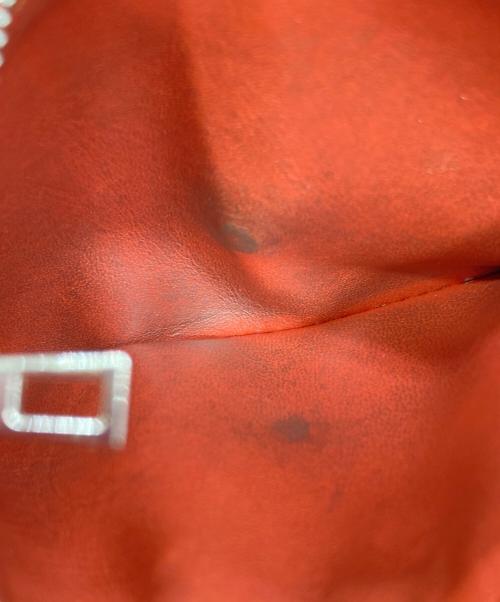 LOEWE（ロエベ）LOEWE (ロエベ) アナグラム バーティカル ウォレット スモール /3つ折り財布 オレンジの古着・服飾アイテム