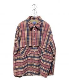 WOOLRICH（ウールリッチ）の古着「チェックネルシャツ」｜ブラウン