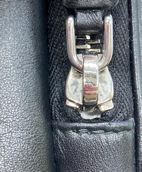 PRADA（プラダ）PRADA (プラダ) レザー スマートフォンケース ブラックの古着・服飾アイテム