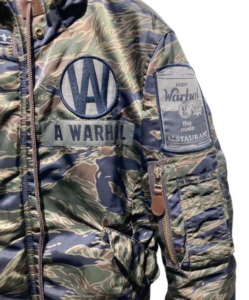Hysteric Glamour（ヒステリックグラマー）Hysteric Glamour (ヒステリックグラマー) N2B ファー ダウンジャケット カーキ サイズ:FREEの古着・服飾アイテム