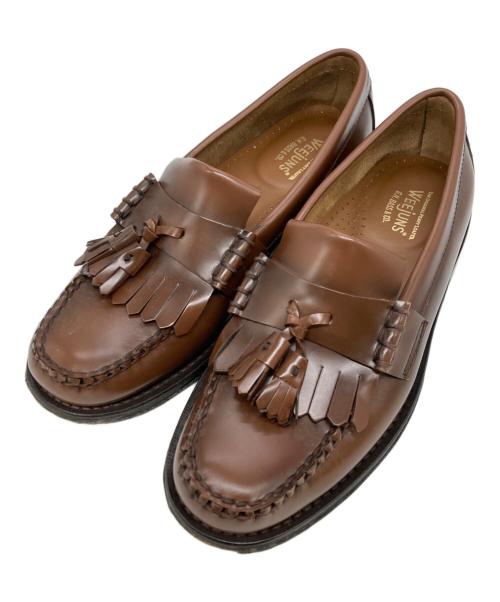 G.H.BASS&CO.（ジー・エイチ・バス）G.H.BASS&CO. (ジー・エイチ・バス) タッセルローファー ブラウン サイズ:US7の古着・服飾アイテム