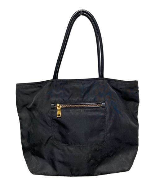 PRADA（プラダ）PRADA (プラダ) ナイロントートバッグ ブラックの古着・服飾アイテム