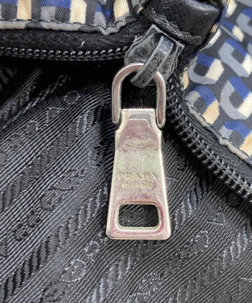 PRADA（プラダ）PRADA (プラダ) トートバッグ ネイビーの古着・服飾アイテム