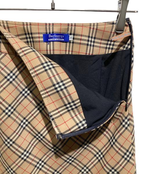 Burberry's（バーバリーズ）Burberry's (バーバリーズ) ノバチェックウールスカート ブラウン サイズ:36の古着・服飾アイテム