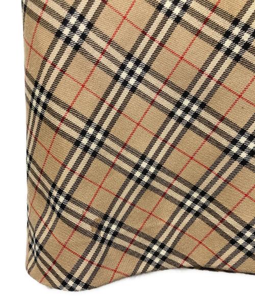 Burberry's（バーバリーズ）Burberry's (バーバリーズ) ノバチェックウールスカート ブラウン サイズ:36の古着・服飾アイテム