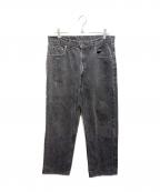 LEVI'Sリーバイス）の古着「550 ブラックデニムパンツ」｜ブラック