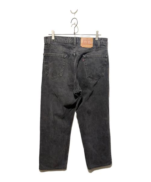 LEVI'S（リーバイス）LEVI'S (リーバイス) 550 ブラックデニムパンツ ブラック サイズ:36の古着・服飾アイテム