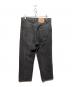 LEVI'S (リーバイス) 550 ブラックデニムパンツ ブラック サイズ:36：6000円