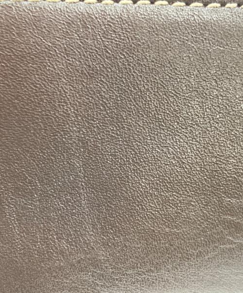 LOEWE（ロエベ）LOEWE (ロエベ) キャンバスショルダーバッグ ブラック×ブラウンの古着・服飾アイテム