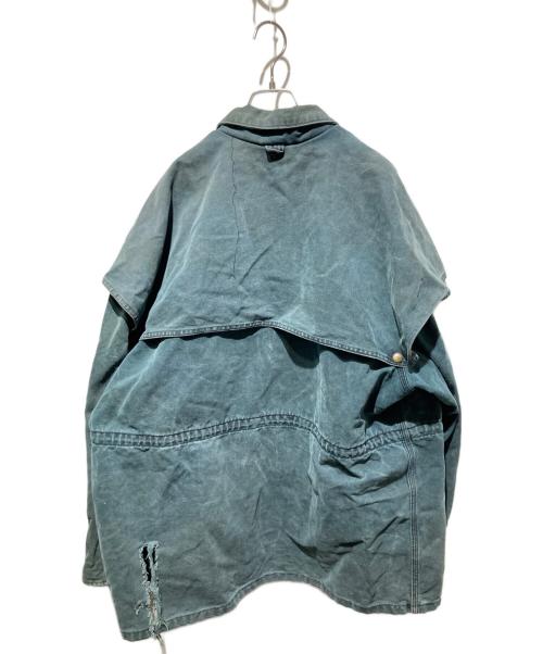 CarHartt（カーハート）CarHartt (カーハート) アンブレラケープジャケット グリーン サイズ:ＸＬの古着・服飾アイテム