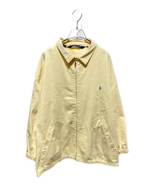 POLO RALPH LAUREN（ポロ・ラルフローレン）POLO RALPH LAUREN (ポロ・ラルフローレン) スイングトップ イエロー サイズ:ＸＸＬの古着・服飾アイテム