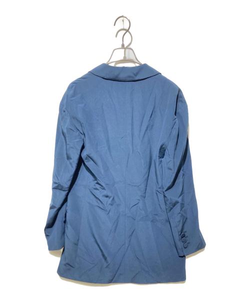 FENDI（フェンディ）FENDI (フェンディ) シルクテーラードジャケット ネイビー サイズ:36の古着・服飾アイテム