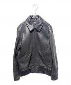 A.P.C.アーペーセー）の古着「MOTO BLOUSON/レザージャケット」｜ブラック