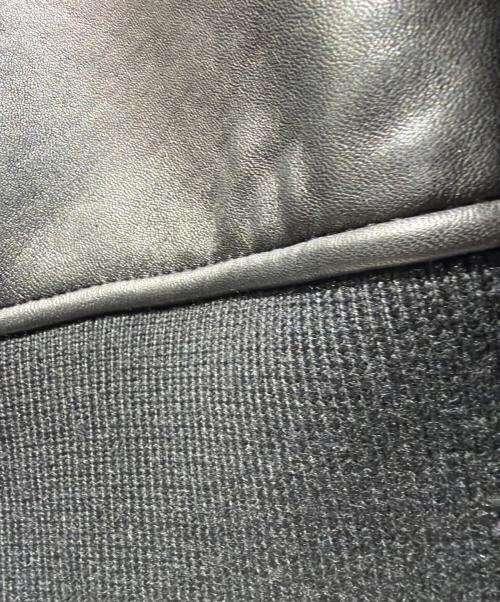 A.P.C.（アーペーセー）A.P.C. (アーペーセー) MOTO BLOUSON/レザージャケット ブラック サイズ:Ｍの古着・服飾アイテム