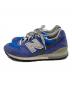 NEW BALANCE (ニューバランス) ローカットスニーカー ブルー サイズ:26cm：5000円
