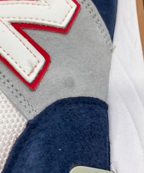 NEW BALANCE（ニューバランス）NEW BALANCE (ニューバランス) ローカットスニーカー ネイビー×ホワイト サイズ:8の古着・服飾アイテム