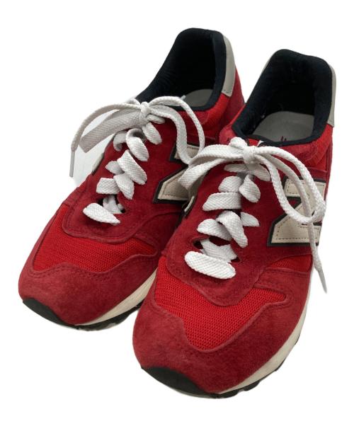 NEW BALANCE（ニューバランス）NEW BALANCE (ニューバランス) ローカットスニーカー レッド サイズ:26cmの古着・服飾アイテム