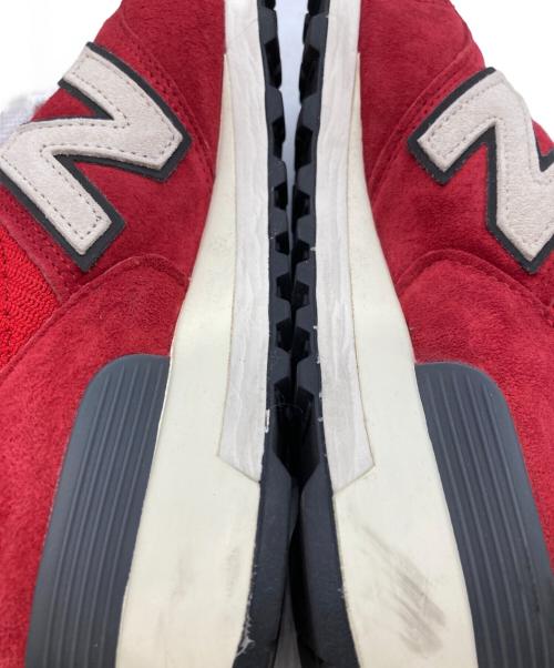 NEW BALANCE（ニューバランス）NEW BALANCE (ニューバランス) ローカットスニーカー レッド サイズ:26cmの古着・服飾アイテム