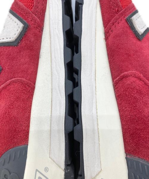 NEW BALANCE（ニューバランス）NEW BALANCE (ニューバランス) ローカットスニーカー レッド サイズ:26cmの古着・服飾アイテム
