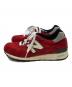 NEW BALANCE (ニューバランス) ローカットスニーカー レッド サイズ:26cm：6000円