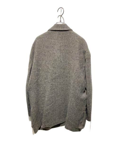 PAPAS（パパス）PAPAS (パパス) 胡桃ボタンジャケット グレー サイズ:Ｌの古着・服飾アイテム