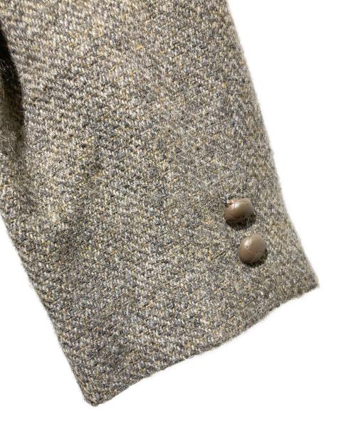 PAPAS（パパス）PAPAS (パパス) 胡桃ボタンジャケット グレー サイズ:Ｌの古着・服飾アイテム
