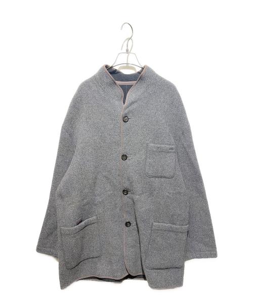 PAPAS（パパス）PAPAS (パパス) ウールジャケット グレー サイズ:Ｌの古着・服飾アイテム