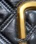 中古・古着 MARC JACOBS (マークジェイコブス) THE QUILTED SOFTSHOT 21 ブラック：12000円